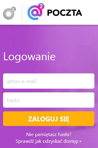 o2.pl poczta zaloguj się|Poczta